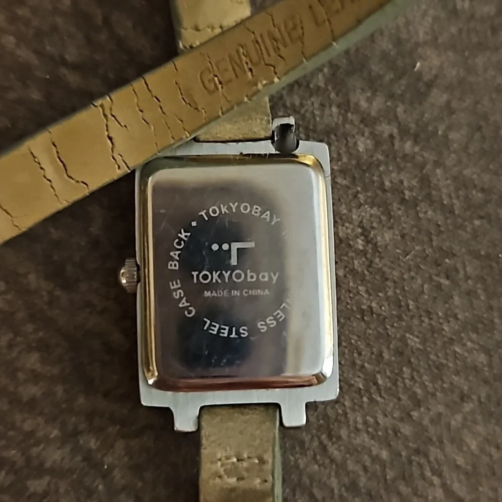 Vintage TokyoBay Leather Studded Wrap Watch